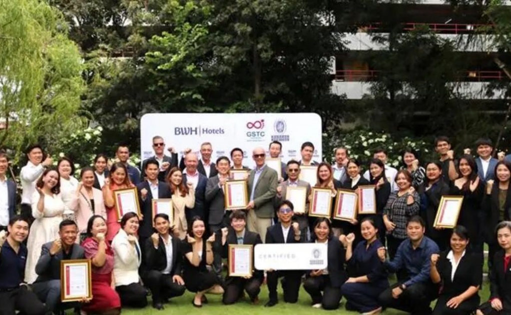 必维泰国为贝斯特韦斯特颁GSTC可持续旅游认证
